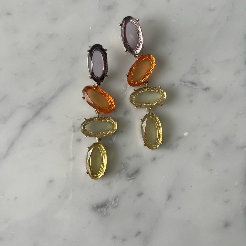 Free Press gemstone earrings - Picture 2 of 4